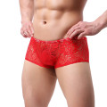 underwear Male Mens Underwear Boxers Fashion Mens Boxer Underpants Sexy clothes Shorts Underwear Lace Underpanties Breathable
