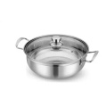 Hot Pot Pot Stainless Steel Thickening Deep Soup Pot Gas Cooker Universal Household Cookware Set Hotpot Instant Pot Kitchen Pots