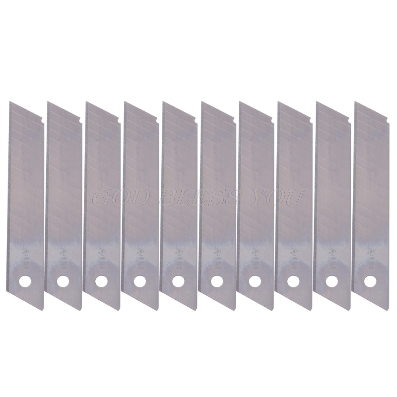 10 Pcs Boxcutter Snap off Replacement Blades 9/18mm Ceramic Utility Knife Blades Drop Shipping