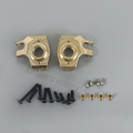 2PCS Brass Heavy Duty Front Steering Knuckle Cup for 1/10 RC Crawler Axial SCX10 II 90046 90047 Upgrade Parts