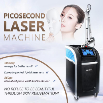 NEW Picosecond Laser 532 755 1320 1064 PicoLaser Q Switch Nd Yag Tattoo Removal Machine
