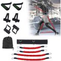 Body Exercise Resistance Band Set Leg Strength Boxing Training Jump Fitness Crossfit Pull Rope Booty Bouncing Trainer Set