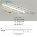 L39cm L49cm L59cm L69cm L89cm led Mirror Light Stainless Steel Base Acrylic Mask Bathroom Vanity Wall Mounted Lights FIXTURE