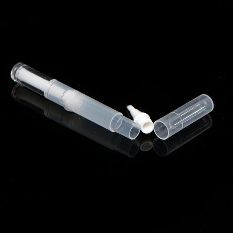 5/10/15PCS 3ML Empty Lip Gloss Tubes With Brush Nail Nutrition Oil Empty Pen Botttle Applicator Portable Beauty Cosmetic Tool