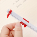1Pcs Creative Vernier Caliper Scale Measuring Ballpoint Pen Pointer Gauge Ruler Multifunction Pen School Office Supplies Gifts