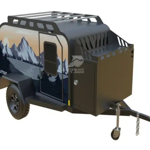 Off Road Small Camper Trailer Mini Vic Caravan Max With LED Travel Kitchen for Sale, Off Road Small Camper Trailer Mini Vic Caravan Max With LED Travel Kitchen wholesale From China