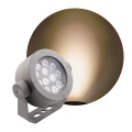 Aluminum housing landscape floodlight round led flood light