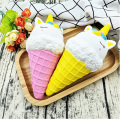 Jumbo Unicorn Ice Cream Cone Cute Squishy PU Slow Rising Soft Squeeze Toy Scent Stress Relief Fun for Kids Xmas Gift 15*10CM