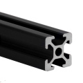 4pcs/lot BLACK 2020 Aluminum Profile European Standard Anodized Extrusion Linear Rail 200 300 350 mm Length for CNC 3D Printer
