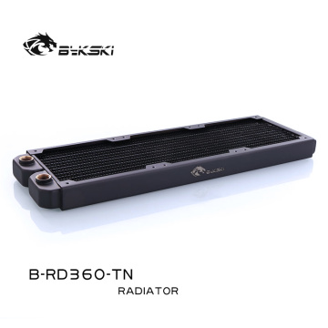 Bykski B-RD360-TN, 360mm Single Row Radiators, 29mm Thickness, Standard Water Cooling Radiators , Suitable For 120*120mm Fans