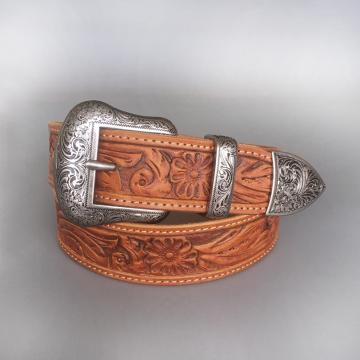 Wholesale Retail New Vintage Pin Belt Buckle Hand Crafted Cowboy Cowgirl Western Genuine Leather Belt