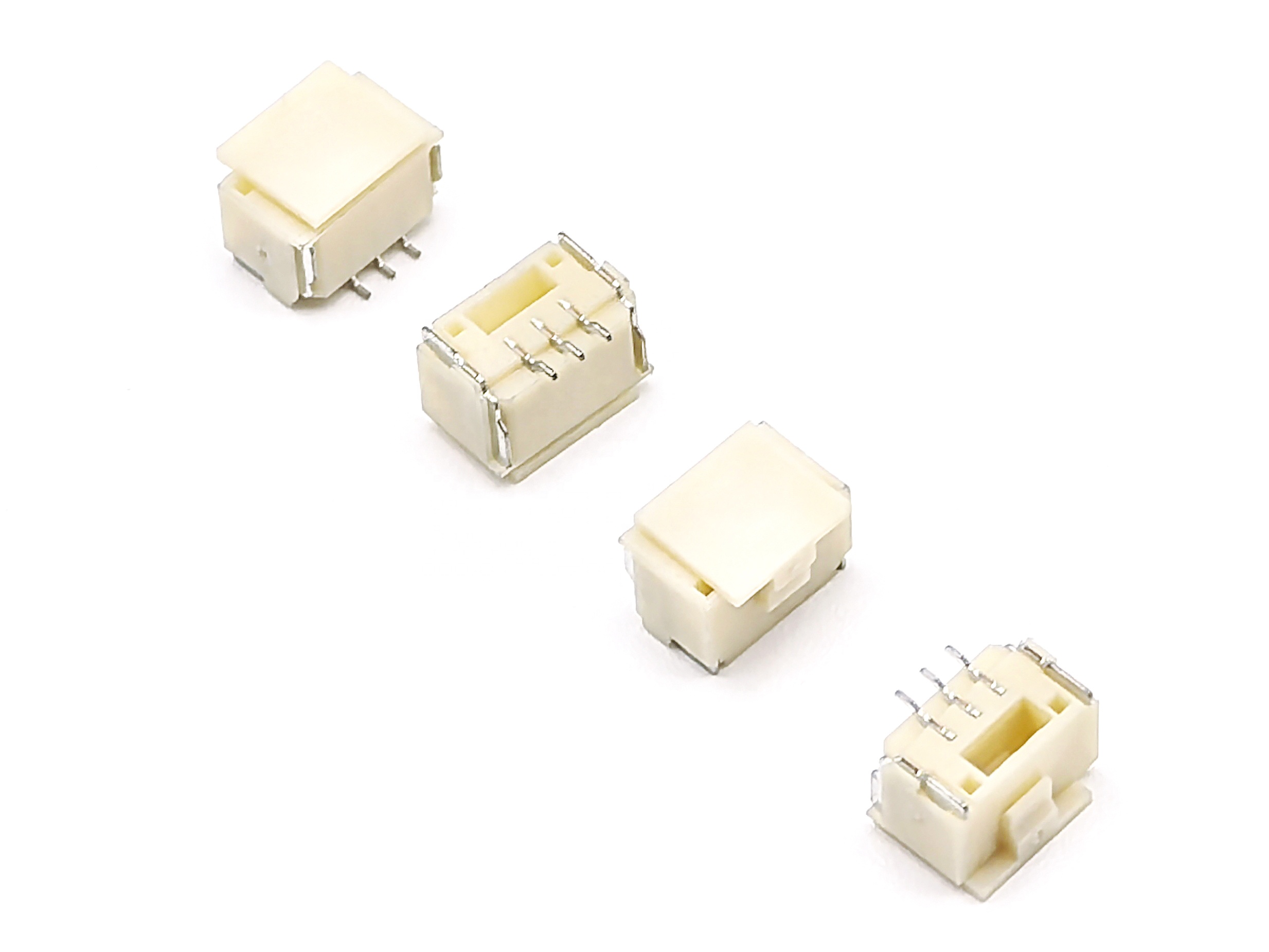 GH1.25mm Pitch Wafer Vertical SMT Pin header Connector 3P