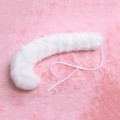 50cm Novetly Realistic Faux Fur Fox Tail Adjustable Strap Sexy Fluffy Cat Tails Halloween Party Cosplay Costume Props