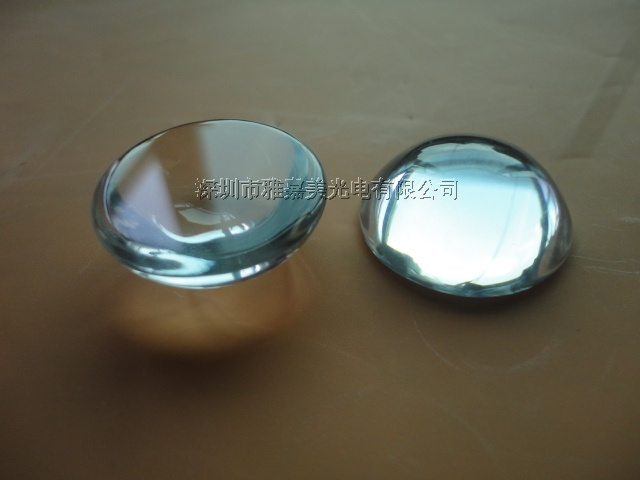 High power LED lens,No Edge Diameter 25MM to 40MM optional, glass Plano convex lens, Focusing optical lens