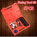 5PCS Flaring Tool Set Eccentric Flaring Tools Kit Flare Copper Tube Pipe Cutter Air-Conditioning Debure