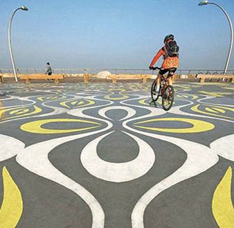 Underlying Layer Running Track Granules-White Underlying Layer Running Track Granules-White
