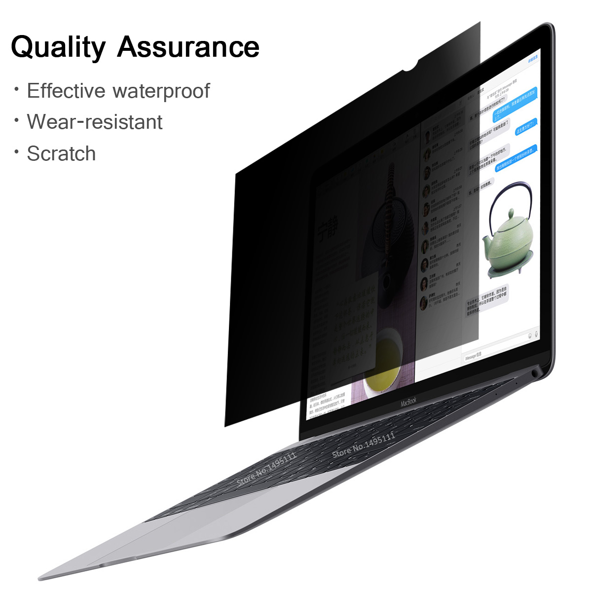 23 inch (509mm*286mm) Privacy Filter Anti-Glare LCD Screen Protective film For 16:9 Widescreen Computer Notebook PC Monitors