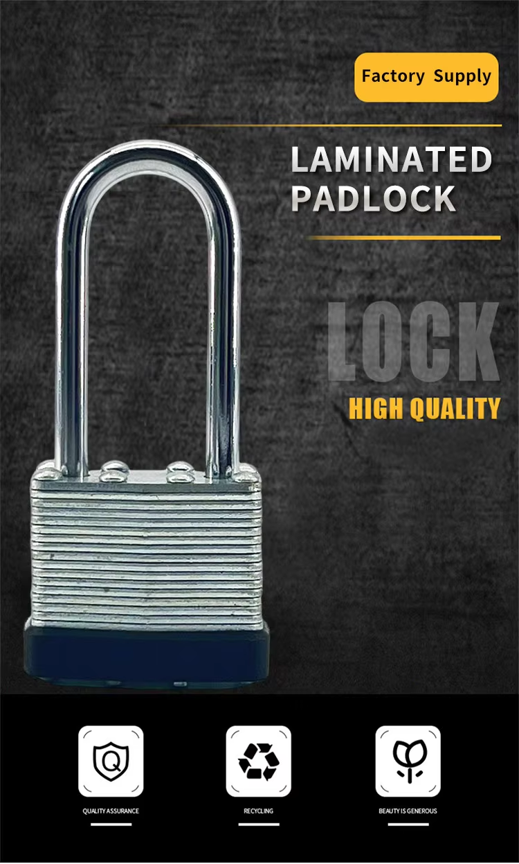 1 Silver Laminated Padlock