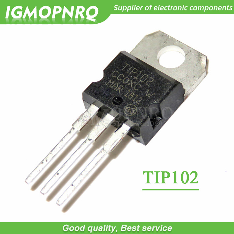 20pcs TIP102 TO-220 Darlington Transistors NPN Darlington new original