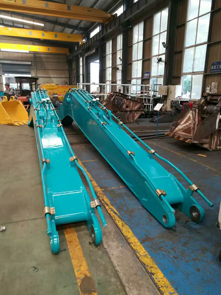 Construction excavator long reach arm price