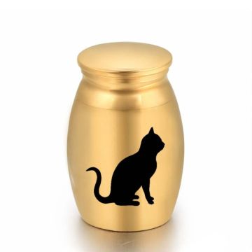 Pet Cremation Ashes Urn Metal Memorial Keepsake Casket Dog Cat Resting Place Box Dropshipping