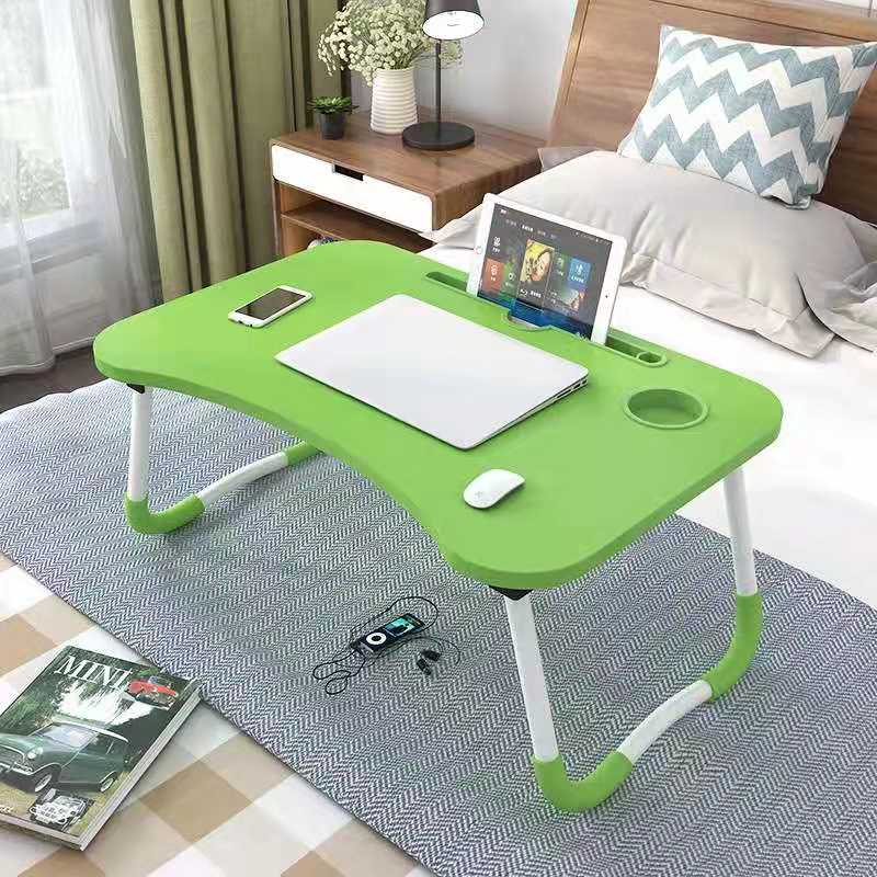 For Russian Folding Laptop Stand Holder Study Table Desk Wooden Foldable Computer Desk for Bed Sofa Tea Serving Table Stand