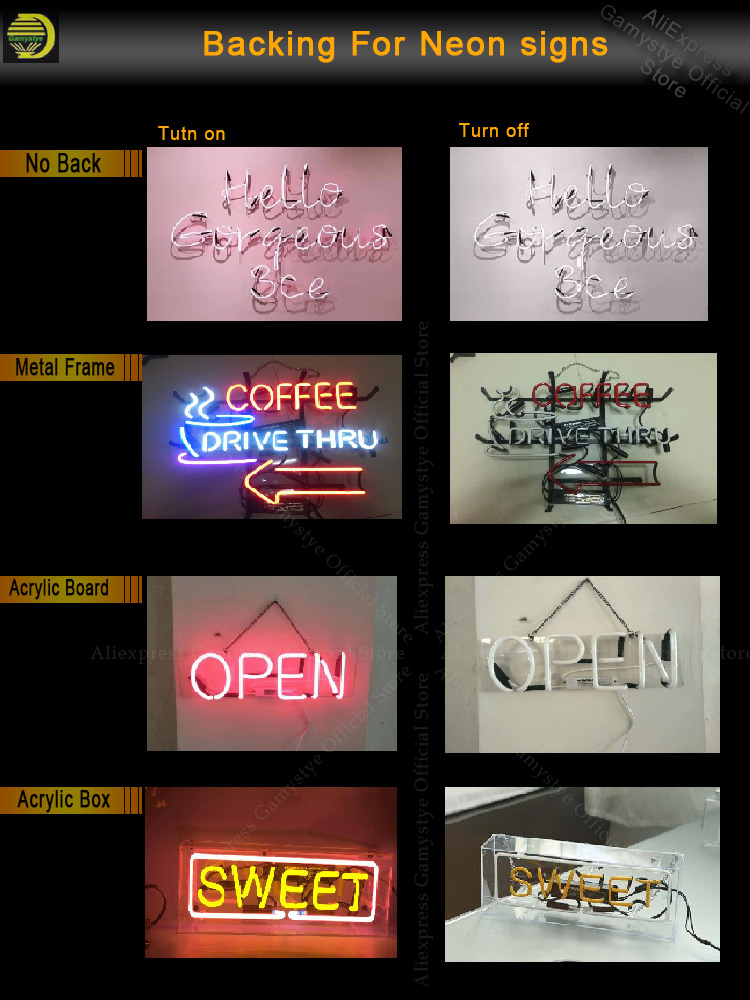 2021 New star Neon Sign Chinese Cat cute glass Tube smart home Lamp resterant light advertise custom DESIGN Impact Attract light