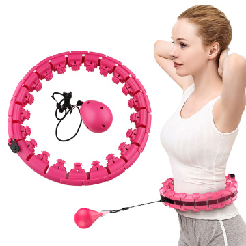 Waist Abdominal Smart Sport Hoops Detachable Adjustable Auto-Spinning Hoops Thin Exercise Gym Fitness Equipment Home Training