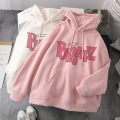 Autumn New Bratz Letter Sweatshirt Women's Casual White Top Fashion Hooded Sweatshirt Long Sleeve Print Graphic Jacket Women