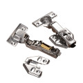 KK&FING Removable Hydraulic Stainless Steel Cabinet Hinges Cupboard Door Hinge Damper Buffer Soft Close For Furniture Hardware