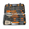 Plastic Case 18pcs Grilling Tool Set