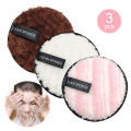 Reusable Makeup Remover Pads Microfiber Reusable Face Towel Make-up Wipes Cloth Washable Cotton Pads Cleansing Puff