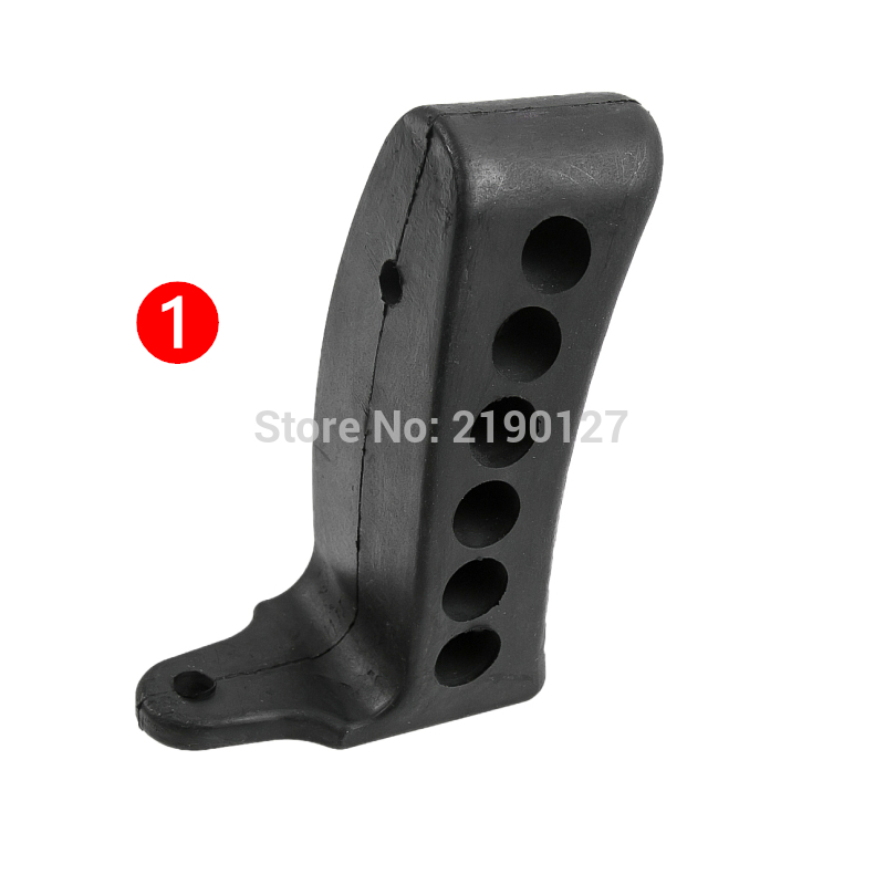 FIRE WOLF Black Mosin Nagant Rifle Stock 1" Recoil Rubber Buttpad M44 M38 Butt Pad 91/30 Type 53 of Hunting Gun Accessories