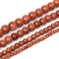 4 6 8 10mm Natural Gold Sand Stone Beads Dark Blue Sandstone Round Loose Beads for DIY Jewelry Making