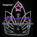 8inch Guitar Star Rhinestone Crowns