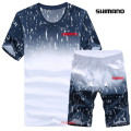 Shimano Fishing Suits Men Fishing T Shirt Summer Shorts Pants Fishing Clothing Outdoor Sportswear Clothes Fishing Wear Men