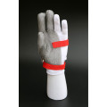 Three fingers stainless steel cutting gloves