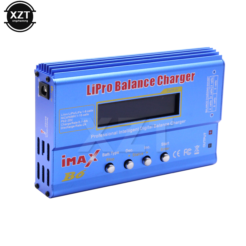 iMAX B6 80W Lithium Battery Charger Lipro NiMh Li-ion Ni-Cd Digital RC I-max B6 Mini Digital Smart Balance Charger Discharger