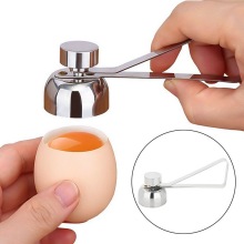 1Pc Egg Scissors Stainless Steel Boiled Egg Topper Shell Cutter Knocker Raw Egg Cracker Separator Egg Opener Kitchen Tools #1