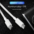 0.25/1/2M USB Type C To Type C Fast Charging Cable for Samsung S10 20 W2019 W20 Galaxy A70 Xiaomi 8 9 10 Huawei P20 P30 P40 Pro