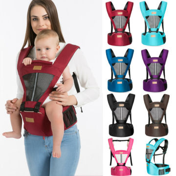 Newborn Ergonomic 4 Position Baby Carrier Sling Wrap Backpack Front Back Chest Soft Breathable Adjustable Hip Seat 0-36 Months