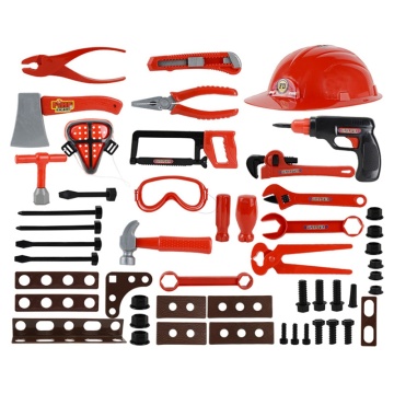 51PCS/Set Garden Tools Toys Pretend Play Repair Tool Toys Plastic Simulation Engineering Maintenance Tools Toys for Kids