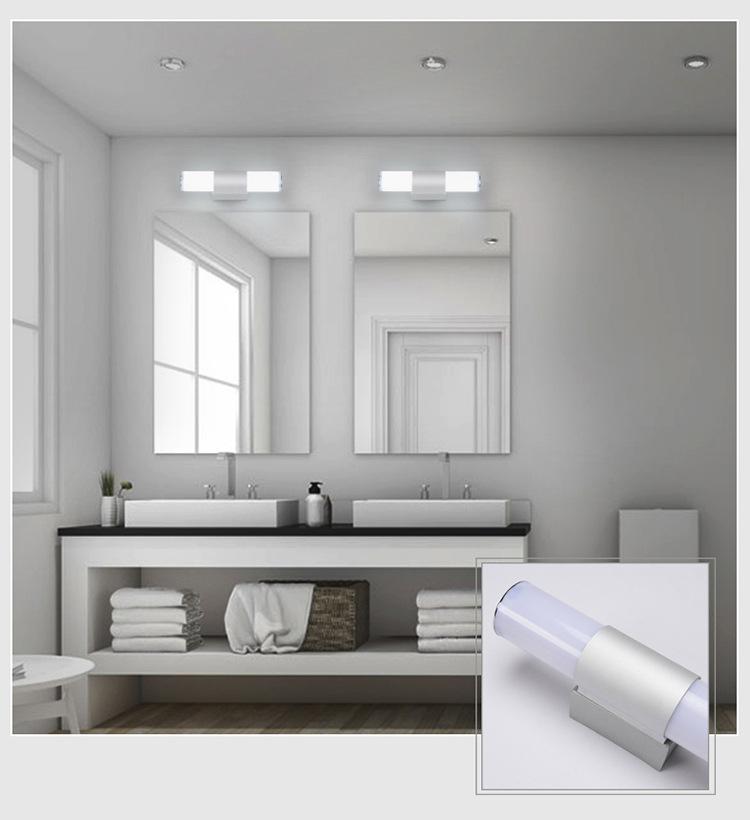 Modern Modern LED Makeup Mirror Light Wall Lamp for Bathroom Bath Cabinet Mirror Headlights Wall Light