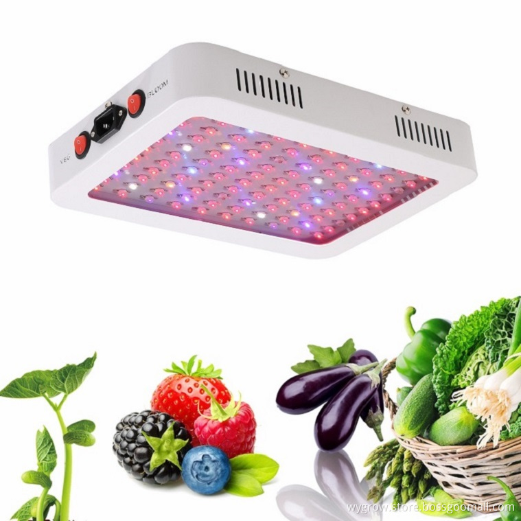 LED Hydroponic Grow Light double switch veg bloom