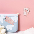 Maxsin High Quality lovely happy pig cartoon animal Patches for child Bag Jeans Iron On beautiful flower Patches for Clothes