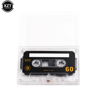 1pcs Standard Cassette Blank Tape Player Empty 60 Minutes Magnetic Audio Tape Recording For Speech Music Recording high qulity