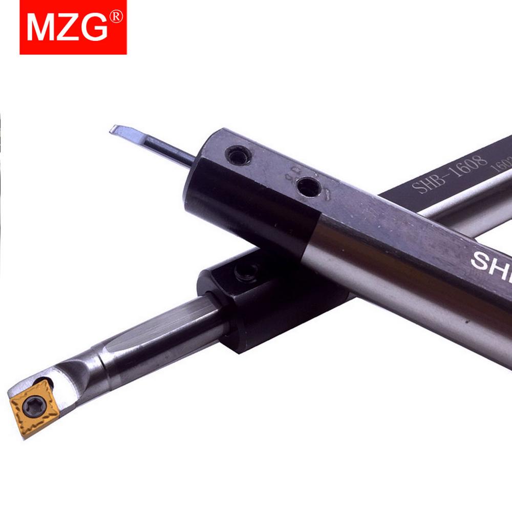 MZG 1PCS SHB 12 16 mm CNC Lathe Internal Hole Machining Arbor Small Boring Tool Sheeve Cutting-off Holders Turning Toolholders