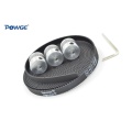 POWGE 3pcs 20 teeth GT2 Pulley Bore 5/6/6.35/8mm + 3Meters GT2 timing Belt width 6mm 2GT belt pulley 3D 20Teeth 20T