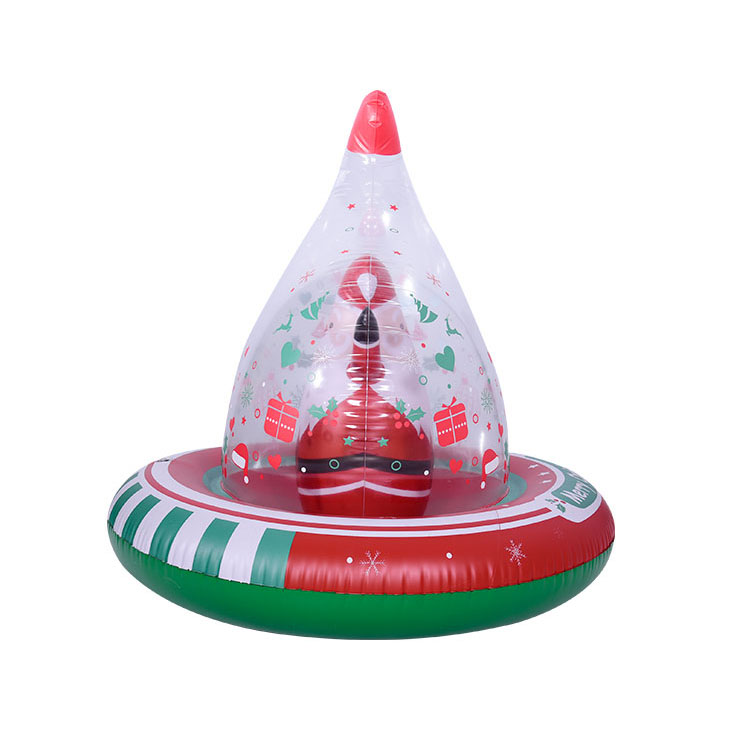 Inflatable Christmas Hat with Rechargeable LED Light_03
