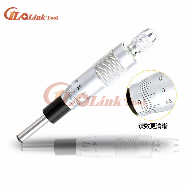 Round Needle Type Thread Micrometer Round Head Measurement Measure Tool 0 - 6.5mm Range Measuring Gauge Tool